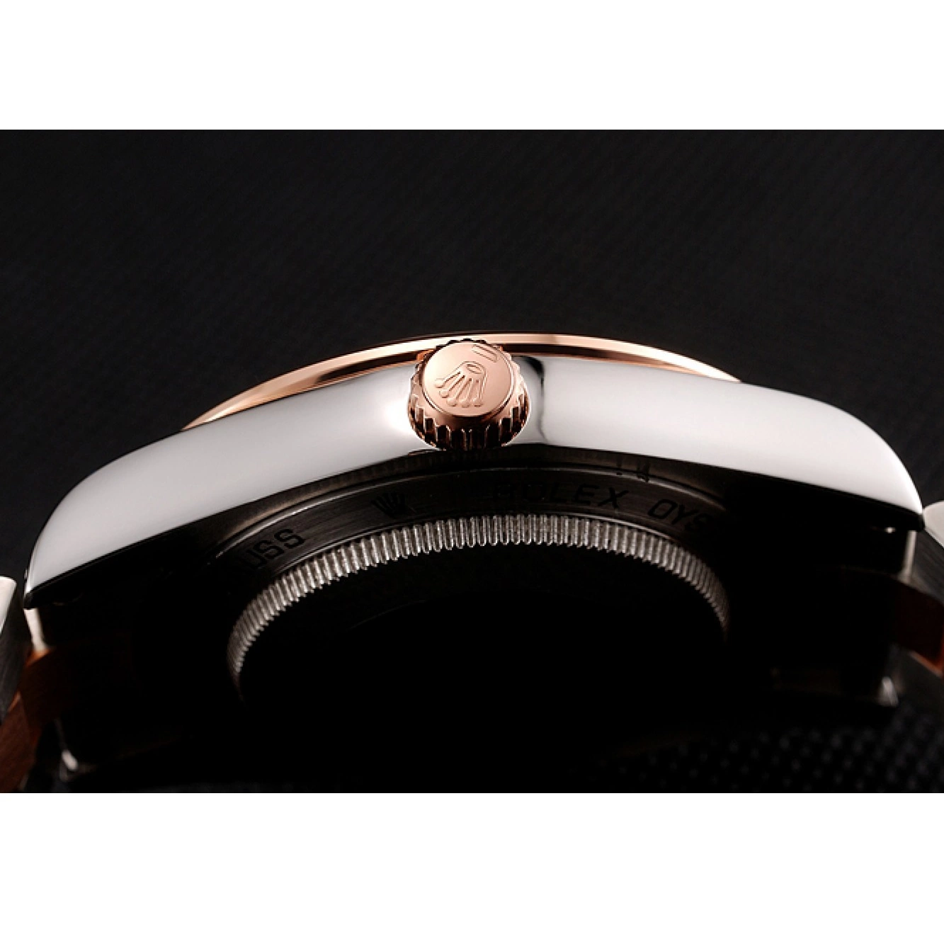 AAA Replica Watches Day-Date Bracelet Steel Rose Bezel Diamonds 1454107 And Swiss Rolex Gold Staineless 0718